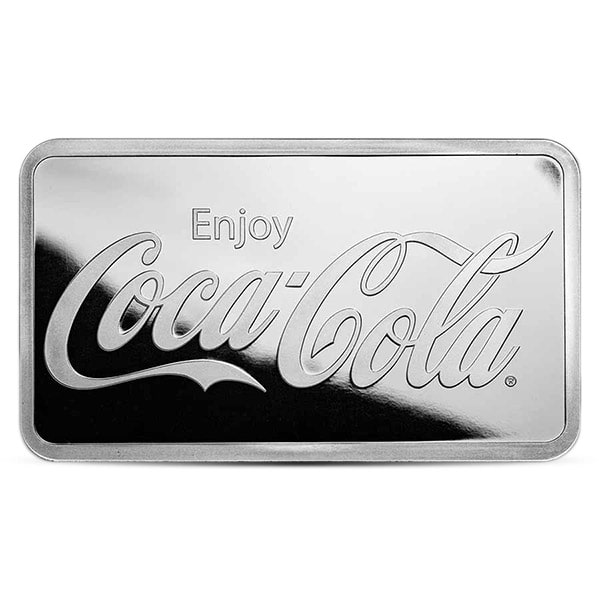 Coca-Cola Silver Bar - 10 Troy Ounce, .999 Pure - Image 3