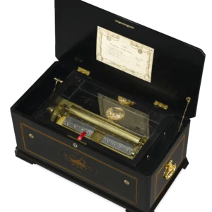 Mandolin Singing Bird Automaton Music Box