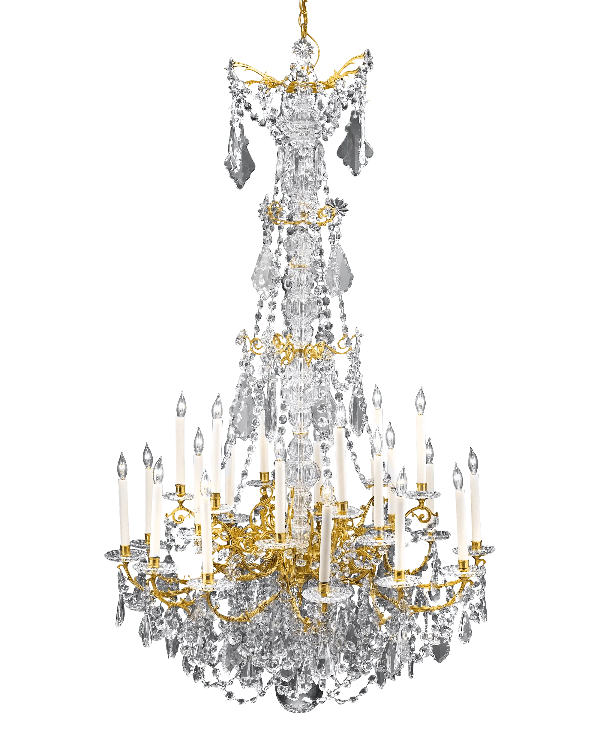 24-Light Baccarat Crystal Chandelier - Image 2