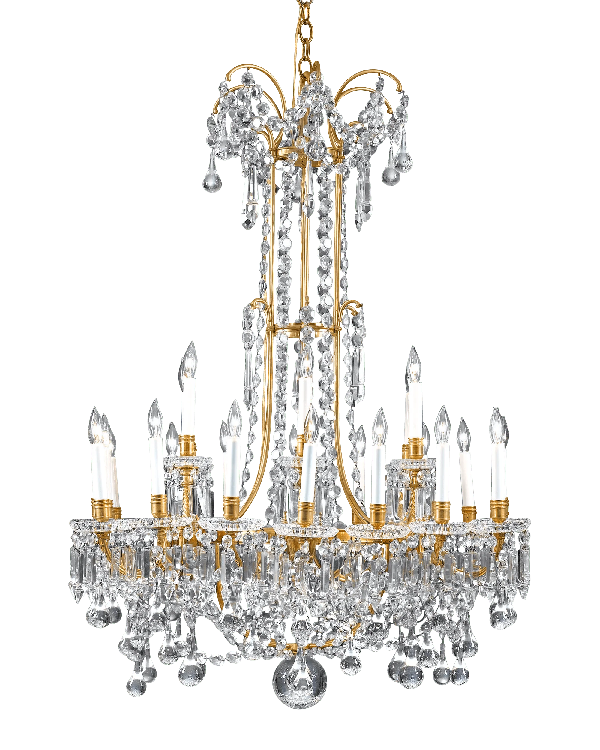Baccarat Crystal Chandelier, 24-Light