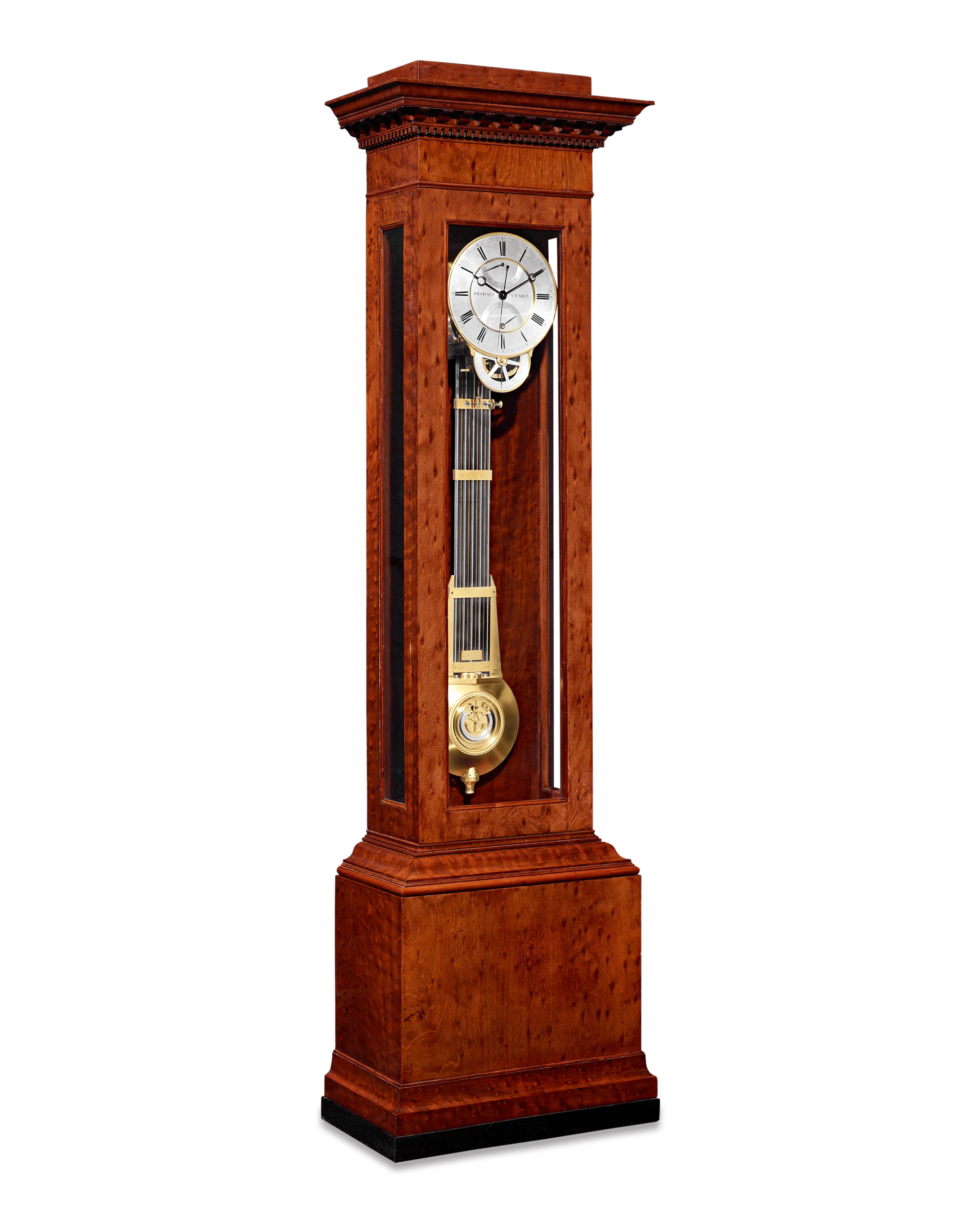 Month-Going Regulator Clock by Deshays à Paris - Image 2