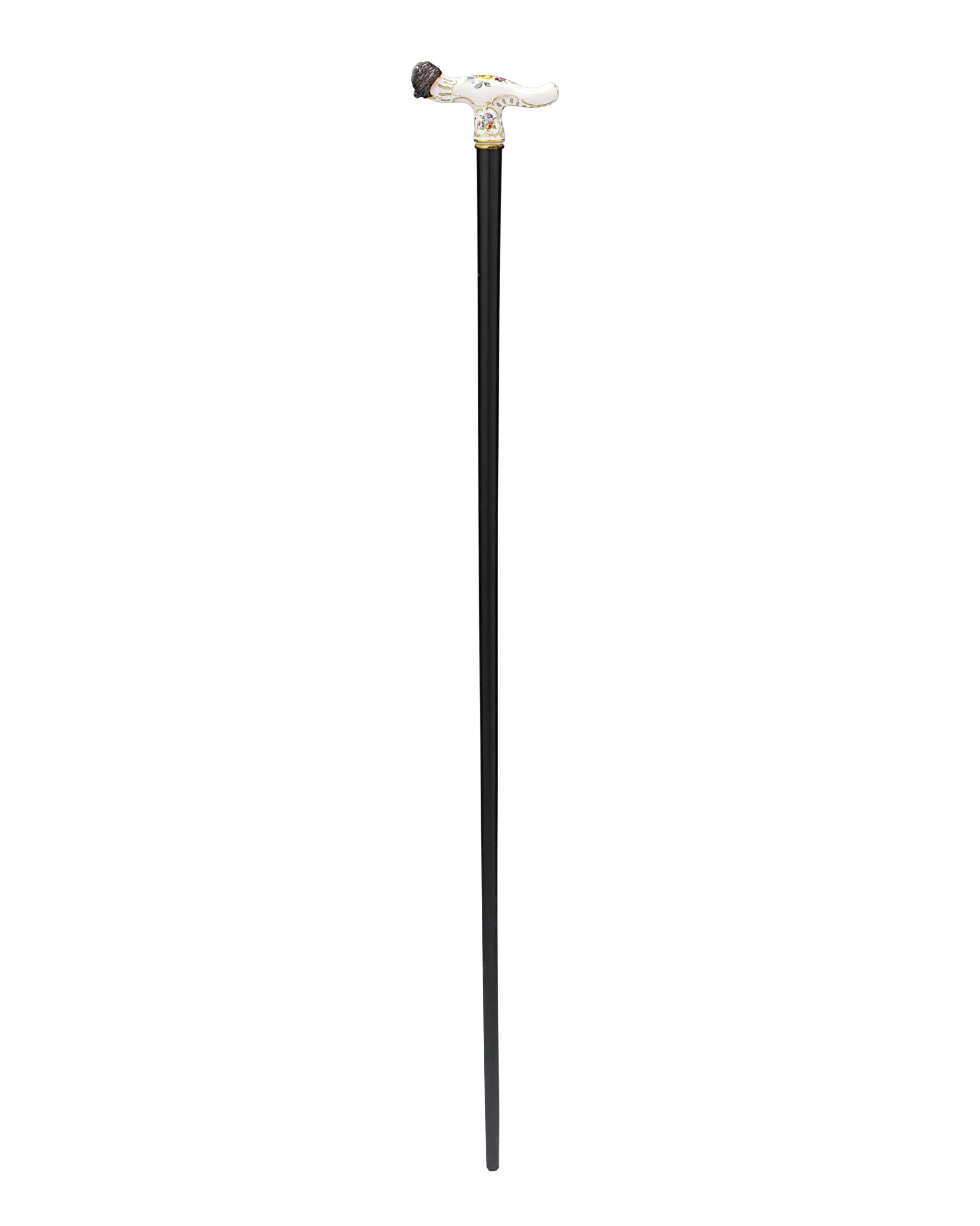 Meissen Veiled Woman Cane - Image 3