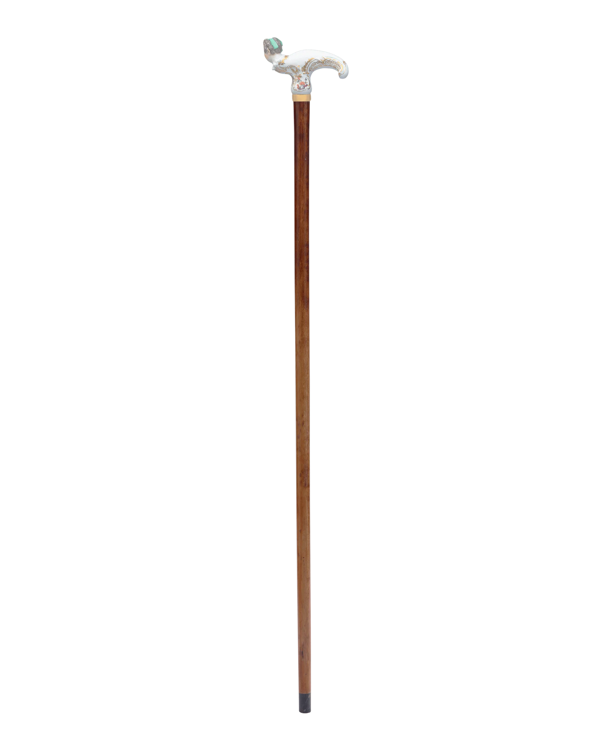 KPM Berlin Figural Cane - Image 3