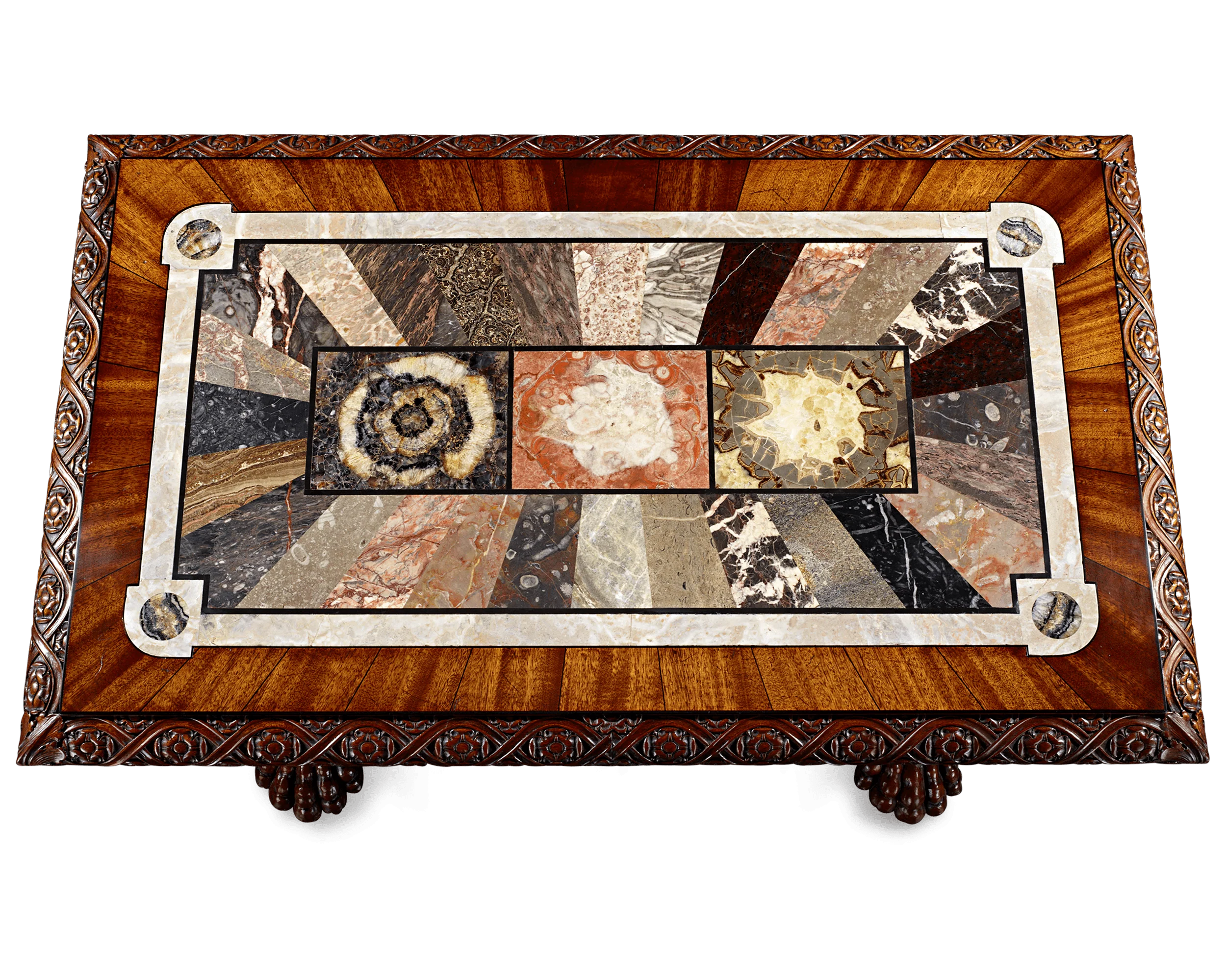 Blue John Table by Royal Marble Works - Image 3