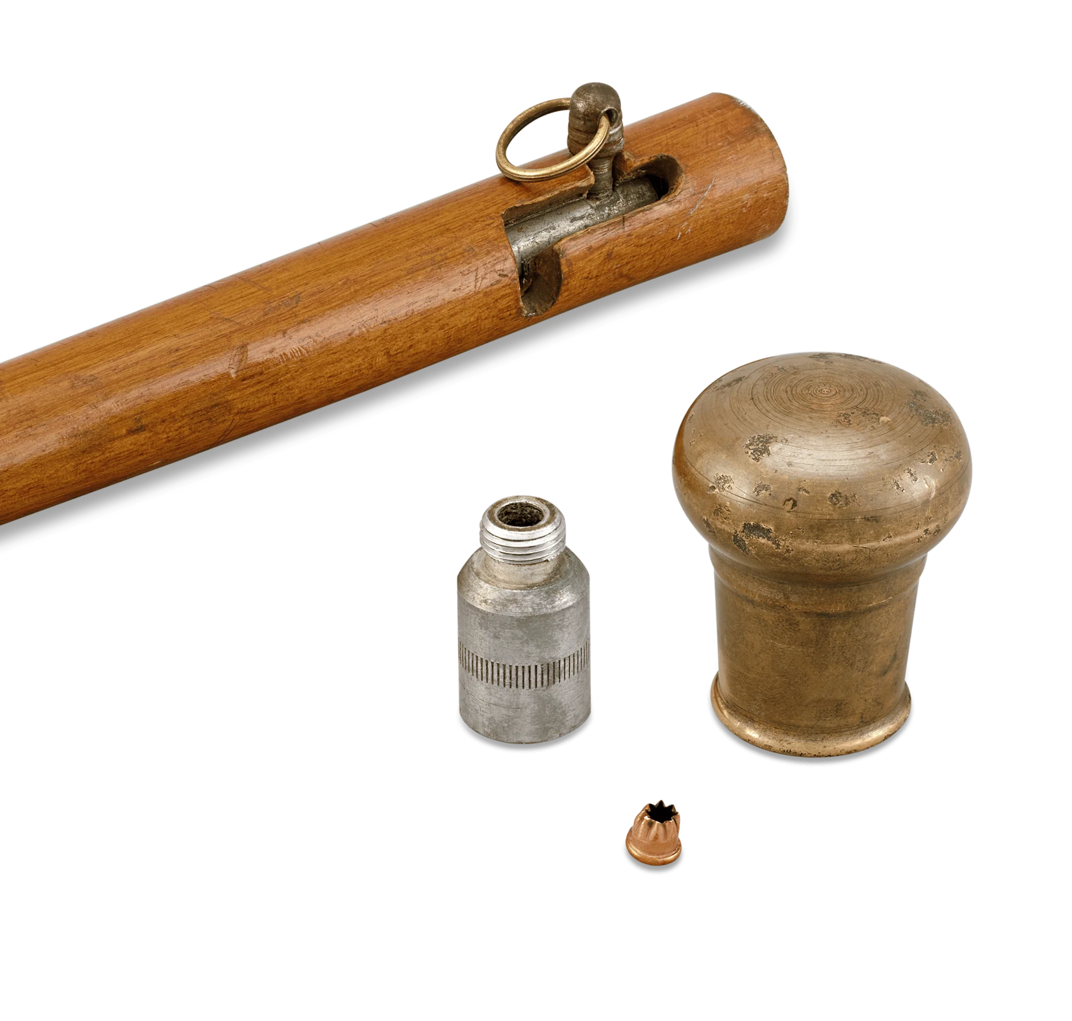 Cane with Flare Gun