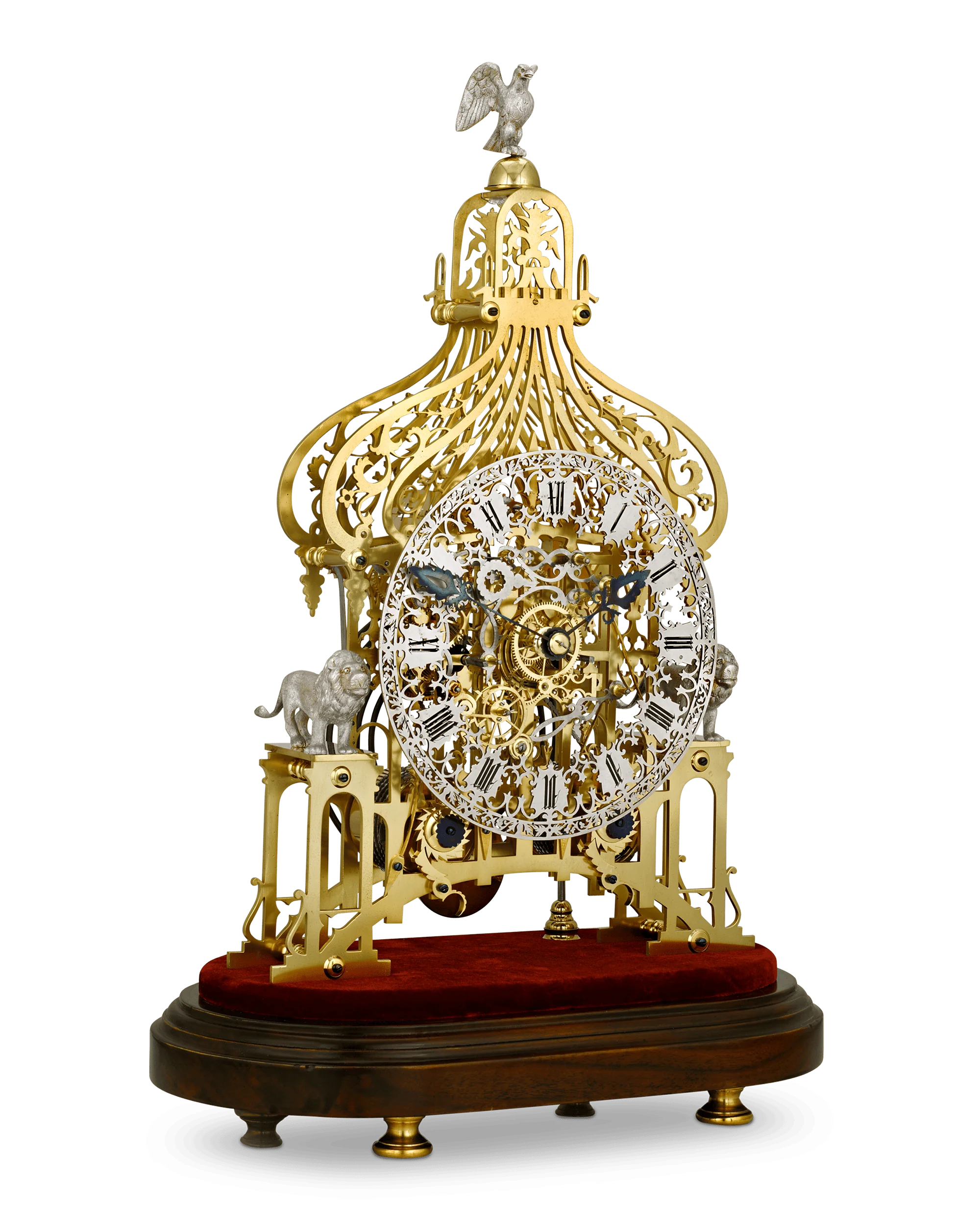 Brighton Pavilion Skeleton Clock by Smiths of Clerkenwell - Image 3